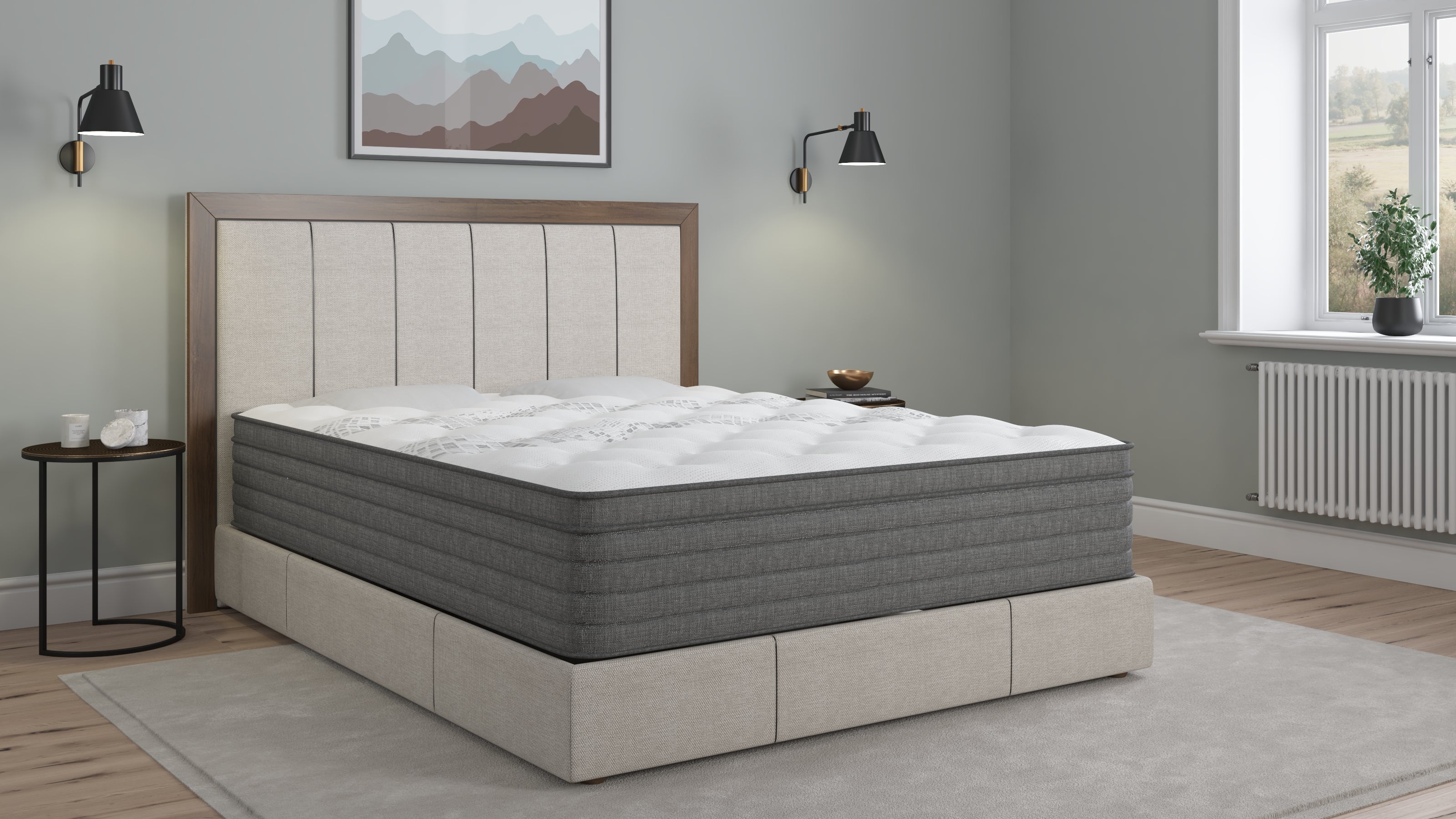 ErgoLite 12 Inch Euro Top Hybrid Twin XL Mattress