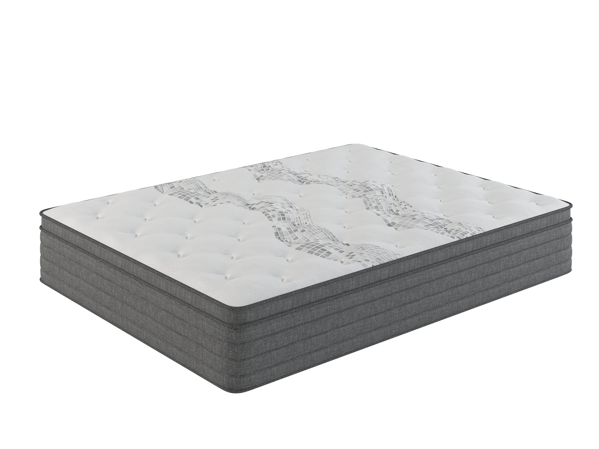 ErgoLite 12 Inch Euro Top Hybrid Mattress